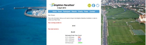 Brighton marathon info
